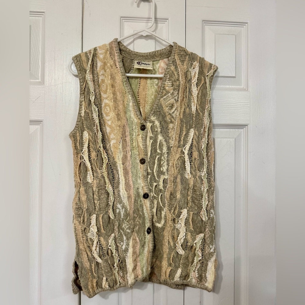 Vintage Coogi Australia Knit vest